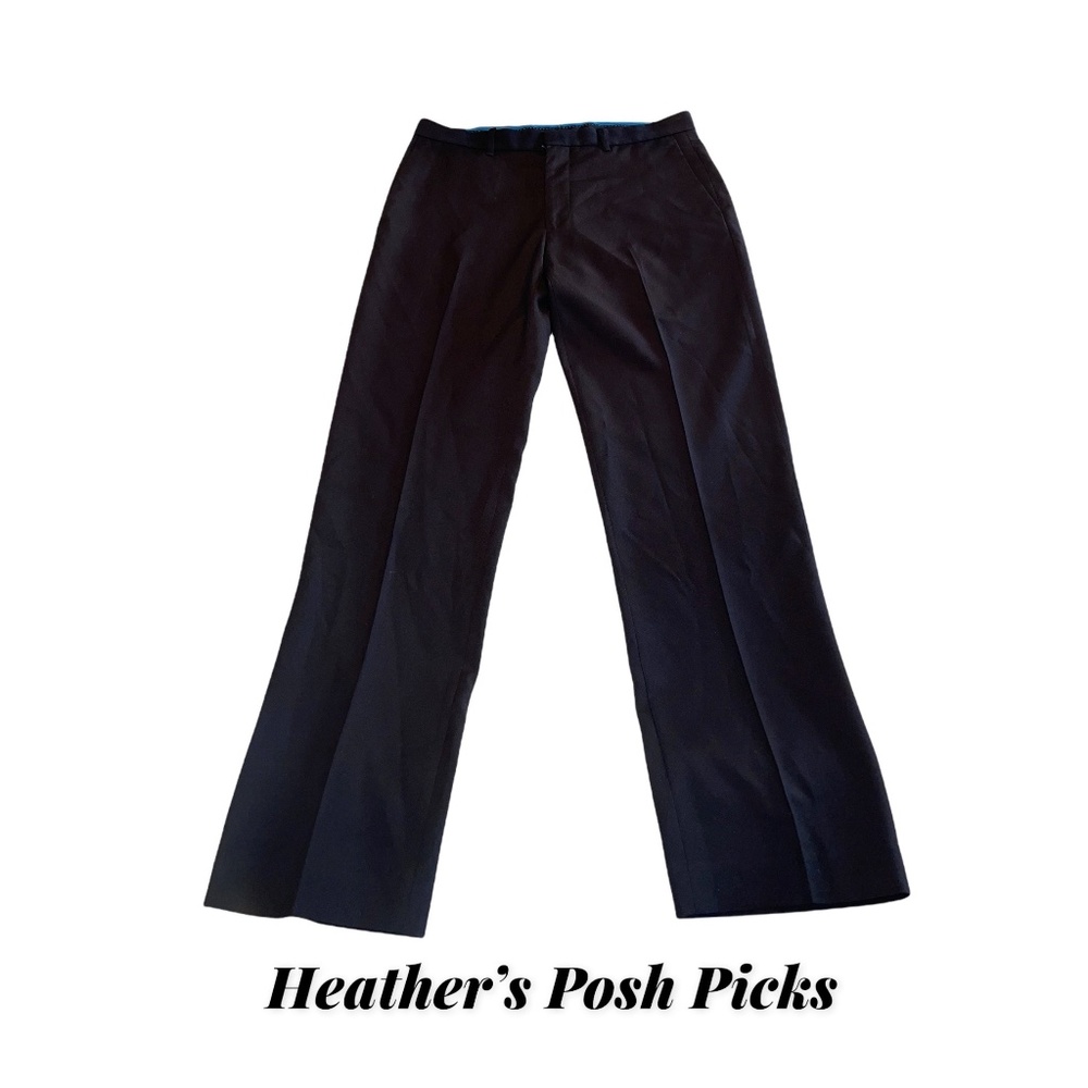 AXIST - MEN'S BLACK DRESS PANTS SZ 34/32 - Picture 3 of 5
